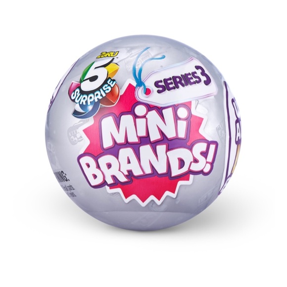 🌸 3X MYSTERY MINI BRANDS TOY BALLS 🌸 - Picture 3 of 4
